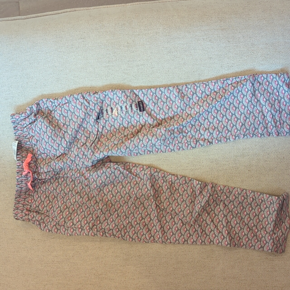 Okaidi patterned drawstring pants (size 3(